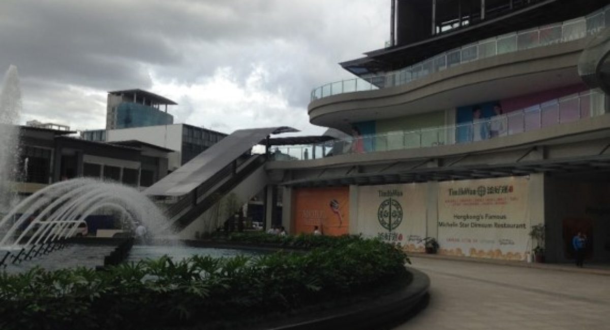 Uptown Mall BGC - Frameless Tempered Clear Glass Railings _ Canopy